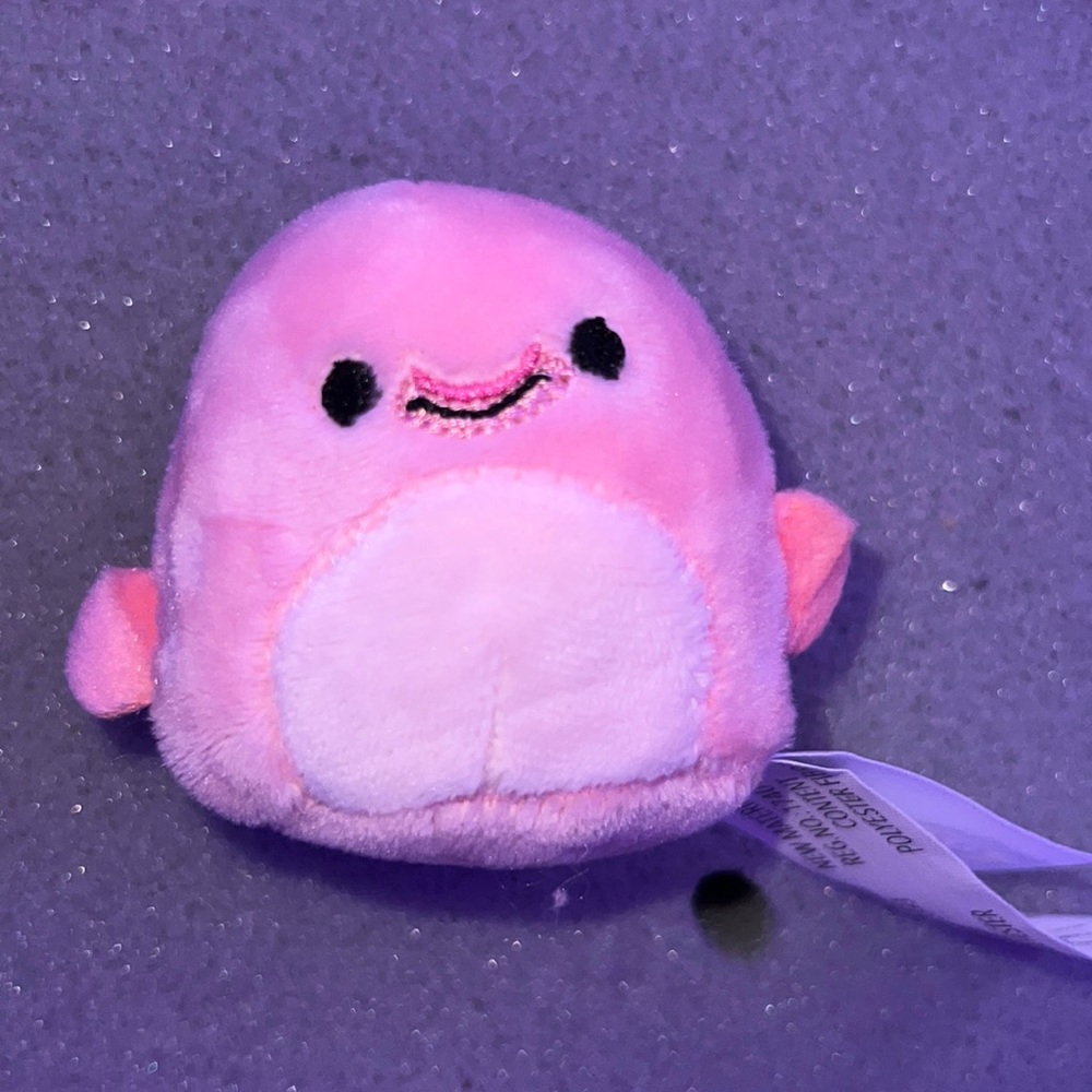 Blob fish blind capsule squishmallow
